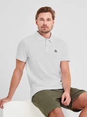 Tog 24 White Mens Braunton 100% Cotton Polo Shirt - Image 4 of 6