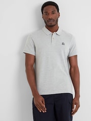 Tog 24 Grey Mens Braunton 100% Cotton Polo Shirt - Image 3 of 5