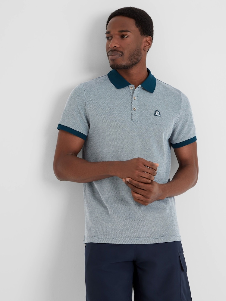 Tog 24 Mens Whitley 100% Cotton Polo Shirt - Image 2 of 6