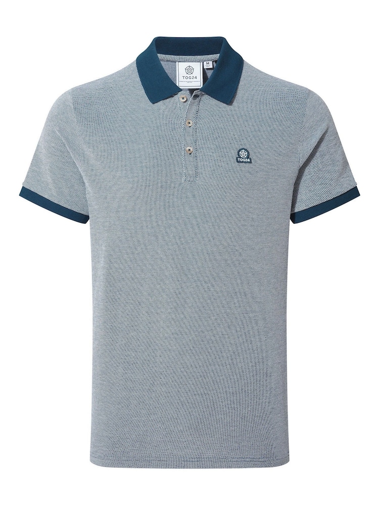 Tog 24 Mens Whitley 100% Cotton Polo Shirt - Image 6 of 6