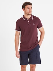 Tog 24 Purple Mens Biston 100% Cotton Polo Shirt - Image 2 of 6