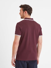 Tog 24 Purple Mens Biston 100% Cotton Polo Shirt - Image 3 of 6