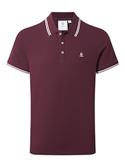 Tog 24 Purple Mens Biston 100% Cotton Polo Shirt - Image 6 of 6
