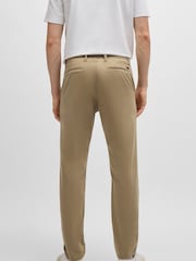 BOSS Brown Regular Fit Trousers - Image 2 of 6