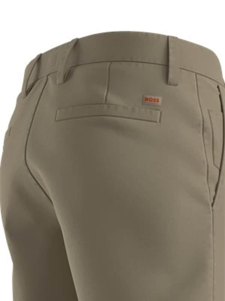 BOSS Brown Regular Fit Trousers - Image 6 of 6
