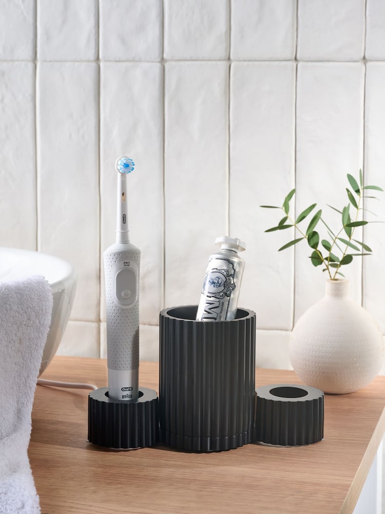 Suporte para escova de dentes elétrica Rib e organizador - Imagem 1 de 6