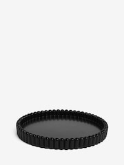 Black Rib Round Tray - Image 6 of 6