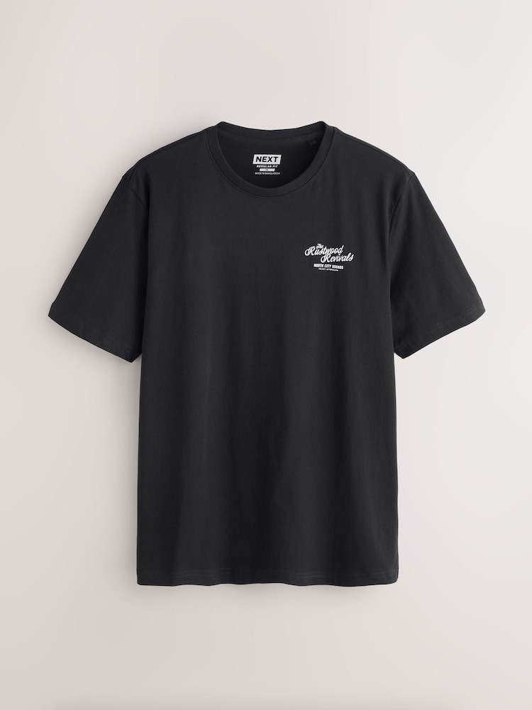 Printed Shirt T Shirt Divided H&m Homme T-shirt Imprimé