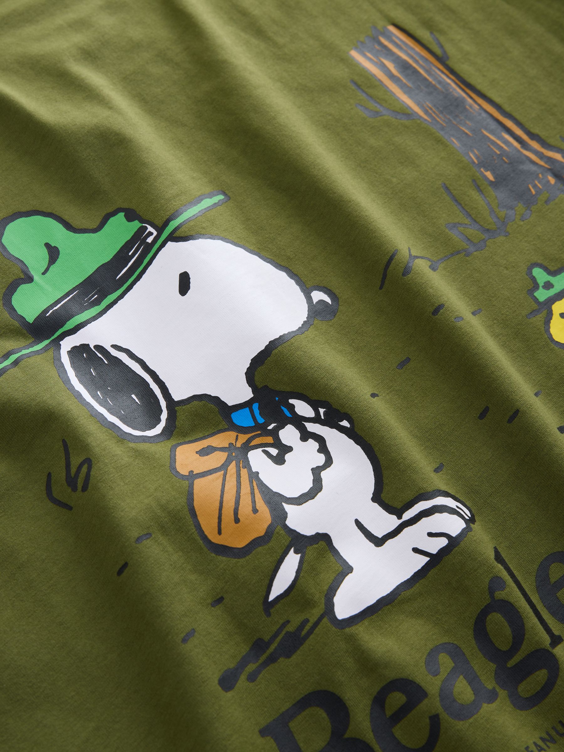 Buy Green Licence Snoopy T-Shirt from Next Canada