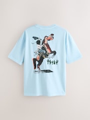 Blue Tery Urban Seminal Artist Licence T-Shirt - Image 7 of 9
