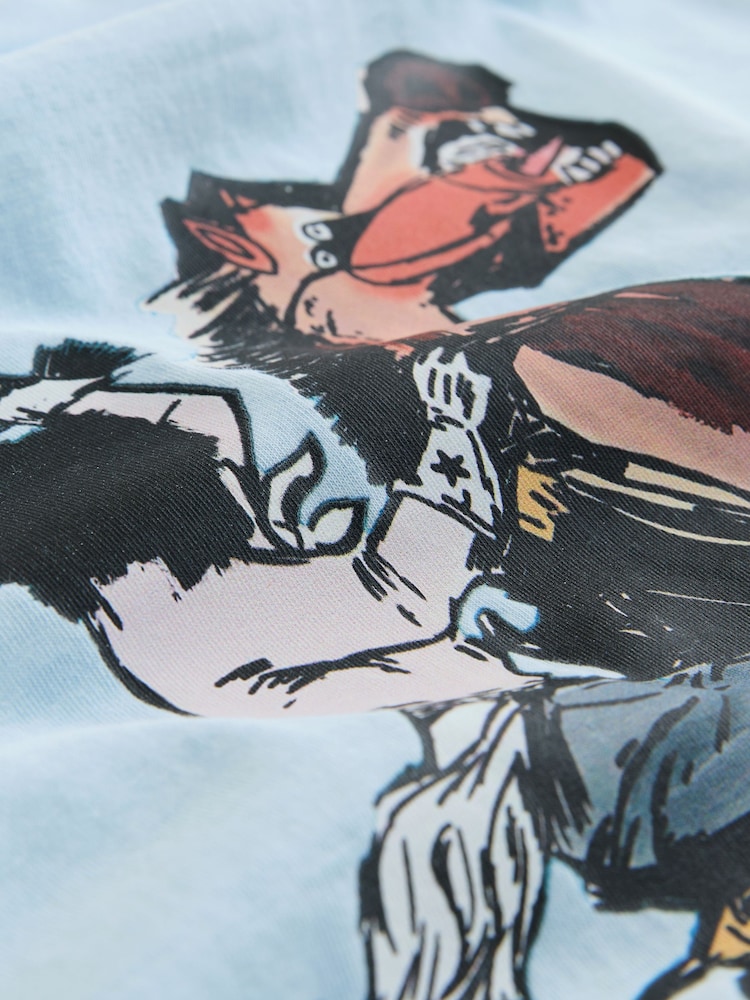 Blue Tery Urban Seminal Artist Licence T-Shirt - Image 9 of 9