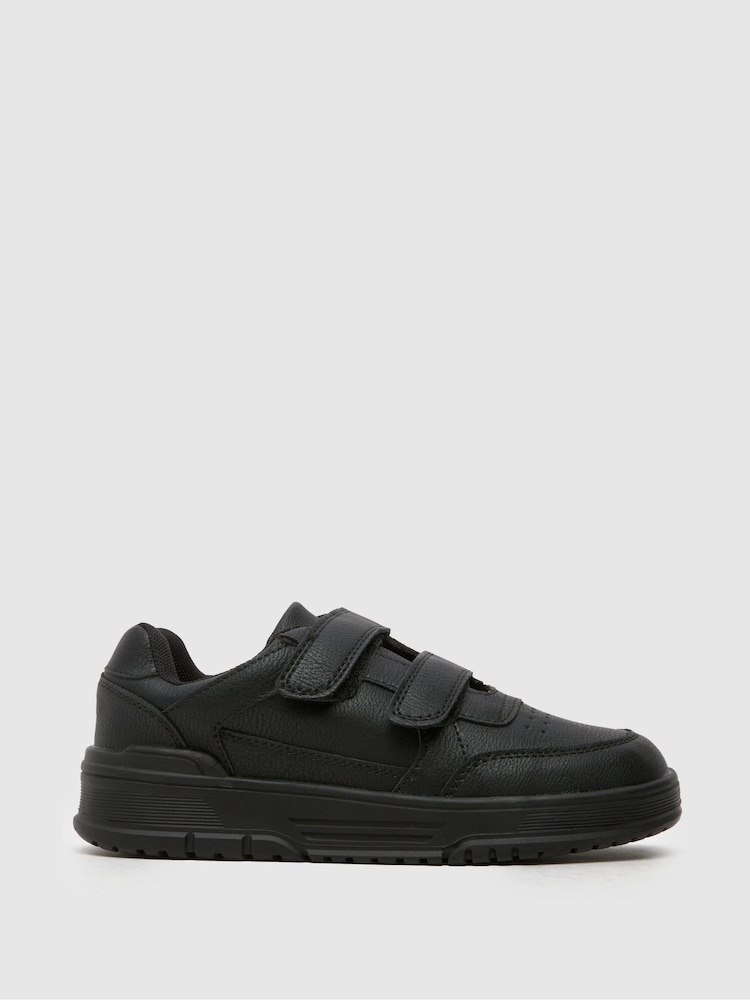 Schuh Machinery zapenjanje z ježkom črno športni copati - Slika 1 iz 4 Schuh Machinery zapenjanje z ježkom črno športni copati - Slika 1 iz 4