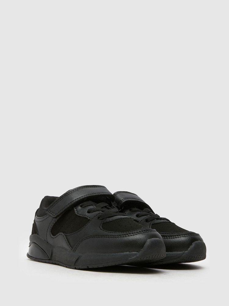 Schuh Mellow Light Up Black Trainers - Image 2 of 4