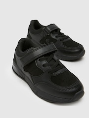 Schuh Mellow Light Up Black Trainers - Image 3 of 4
