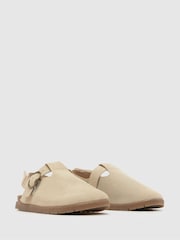 Schuh Trace Buckle Brown Clogs - Image 3 of 4