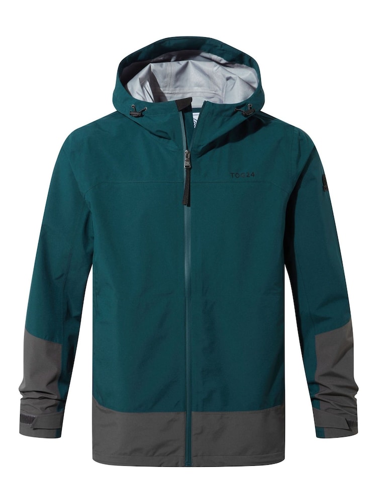 Tog 24 Green Mens Bowston Waterproof Jacket - Image 8 of 8