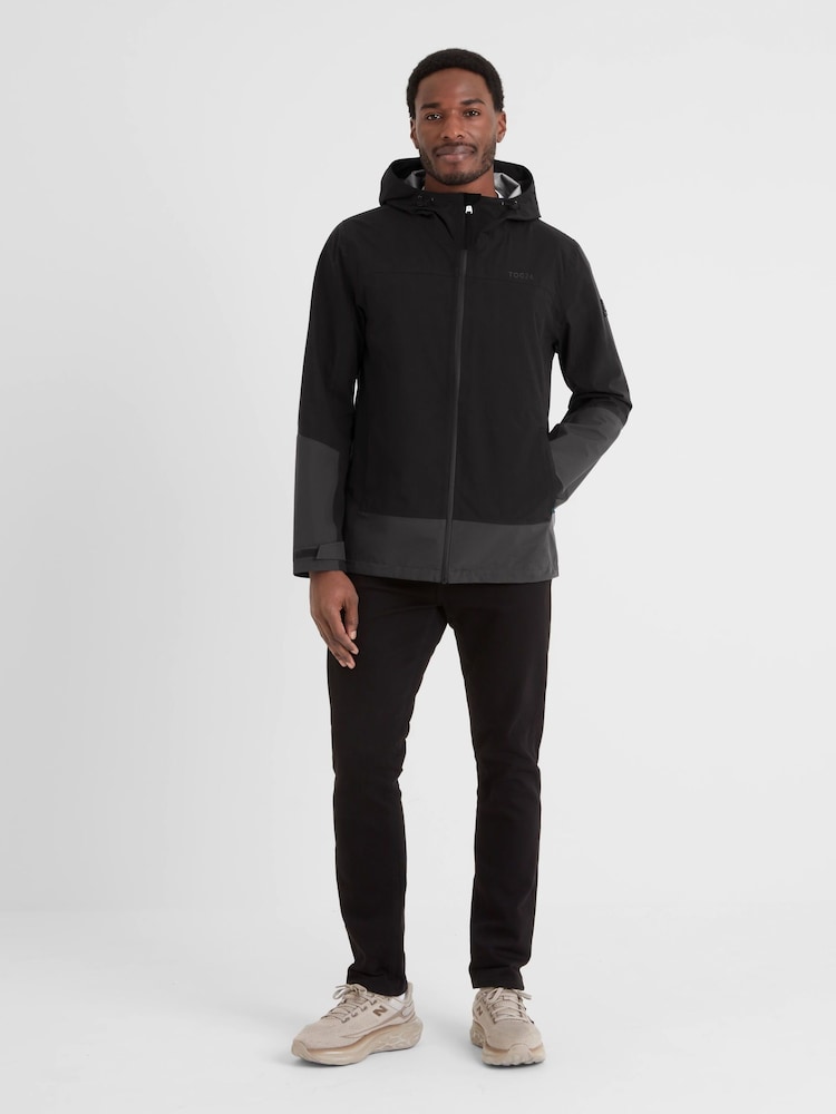 Tog 24 Black Bowston Mens Waterproof Jacket - Image 1 of 7