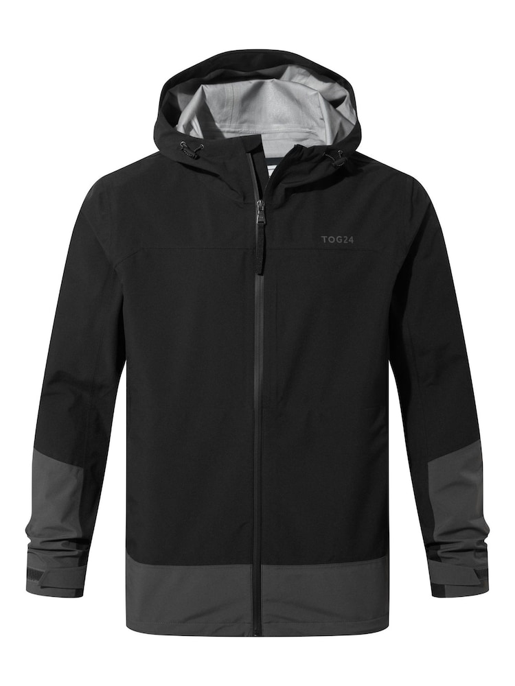Tog 24 Black Bowston Mens Waterproof Jacket - Image 7 of 7
