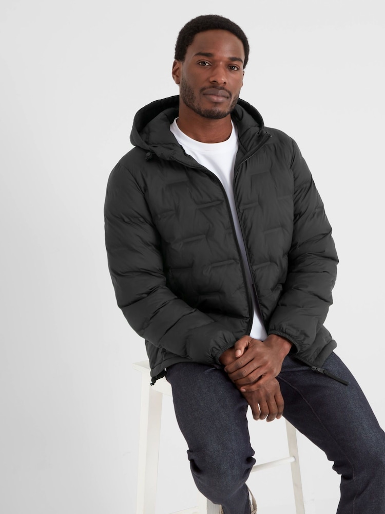 Tog 24 Black Fender Mens Padded Jacket - Image 4 of 7