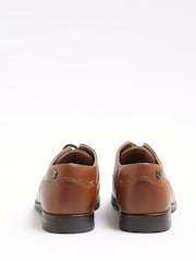 River Island Brown Boys Faux Leather Shoes - Image 3 of 5