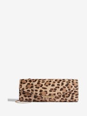 Lipsy Leopard Clutch Bag - Image 1 of 6