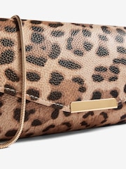 Lipsy Leopard Clutch Bag - Image 4 of 6