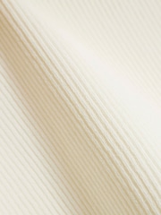 River Island Cream Girls Sweetheart Bow Knit Top - Image 4 of 4