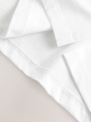 White Short Sleeve Embellished Tennis T-Shirt - Image 8 of 8