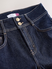 Rinse-Waschung, Blau - High Rise Stretch Flare Jeans - Bild 8 von 9