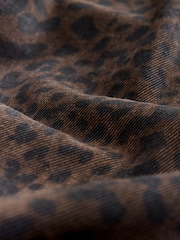 Leopard Print Hourglass Wide Leg Jeans - Image 7 of 8