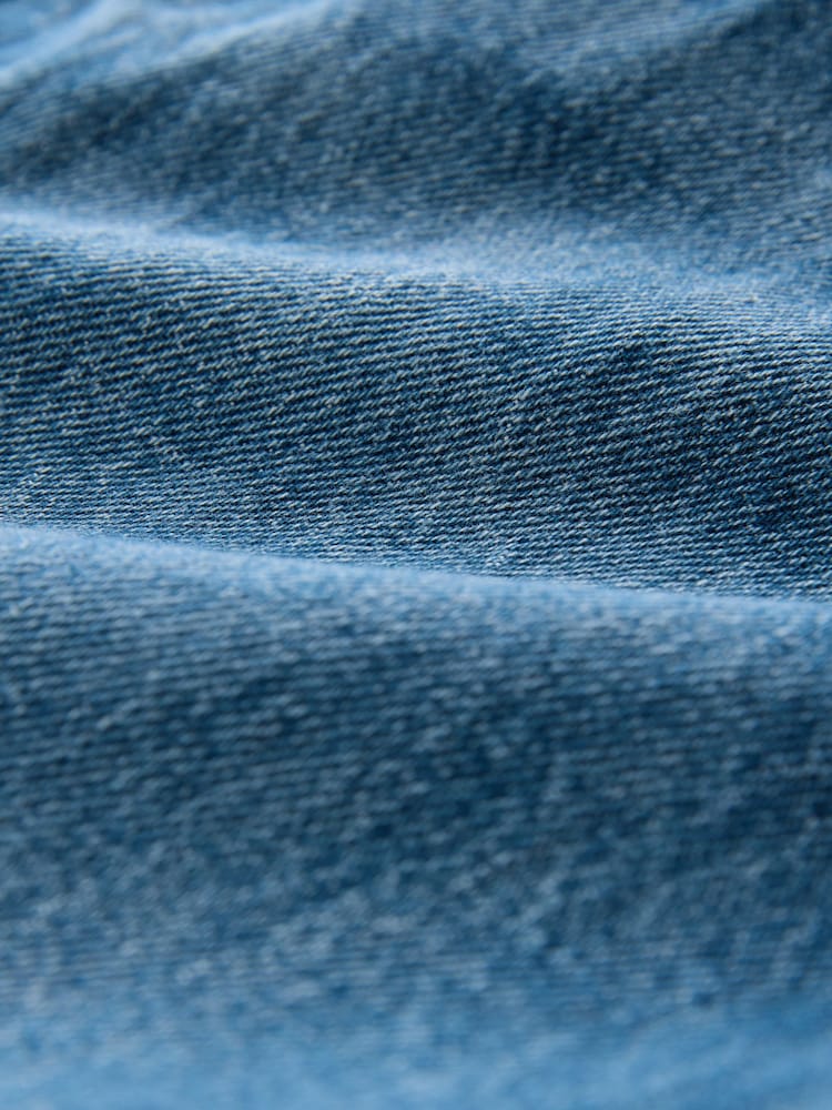 Dark Blue Hourglass Comfort Stretch Column Mom Jeans - Image 9 of 9