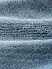 Mid Blue Hourglass Comfort Stretch Column Mom Jeans - Image 9 of 9