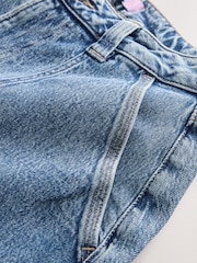 Mid Blue Hourglass Ankle Straight Carpenter Jeans - Image 8 of 9