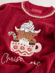 Red Hamish Mug Graphic - Suéter de Navidad - Imagen 3 de 3