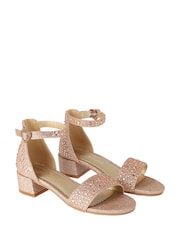 Angels Face Gold Erin Crystal Sandals - Image 2 of 3