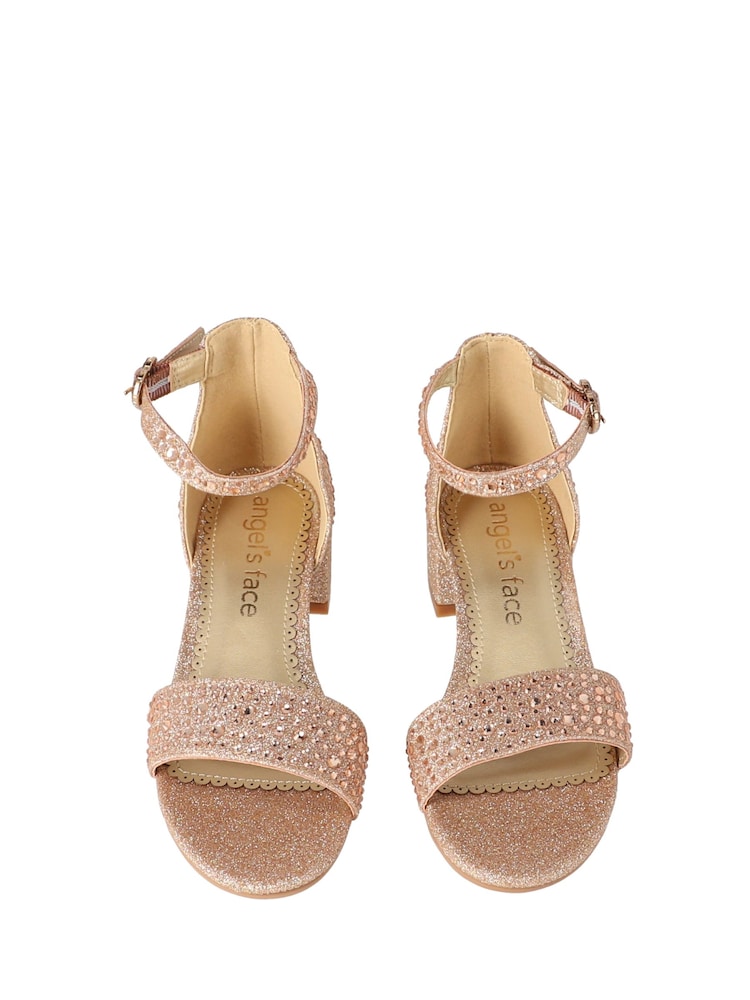 Angels Face Gold Erin Crystal Sandals - Image 3 of 3
