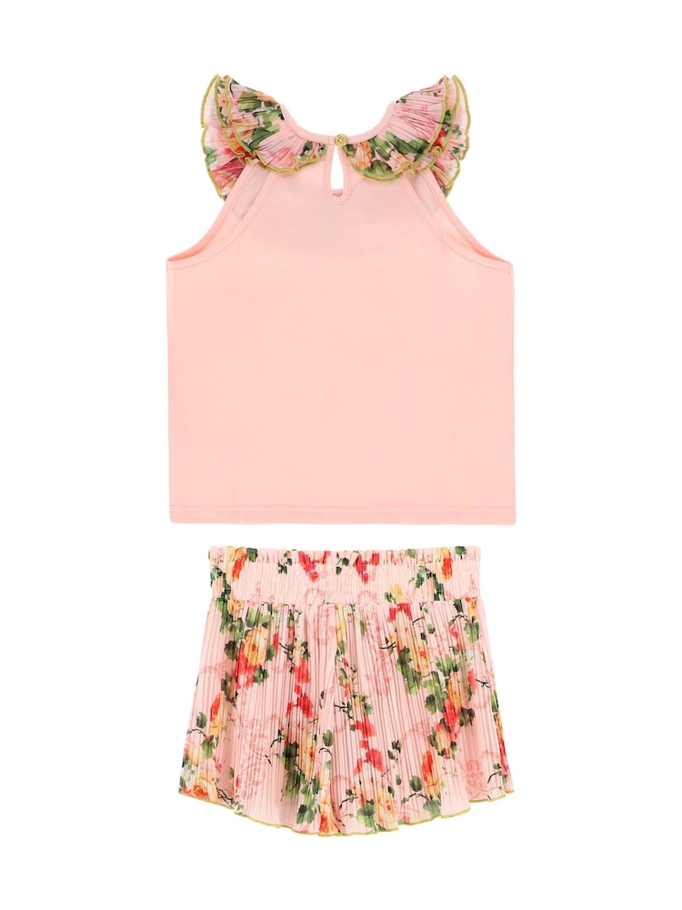 Angels Face Pink Lucile Primrose Top & Short Set - Image 3 of 3