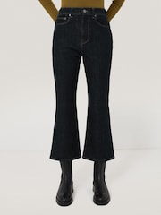 Jigsaw Purple Ines Kick Flare Jeans - Image 1 of 4