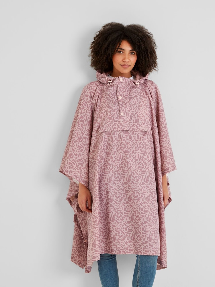 Tog 24 Pink Drench Unisex Poncho Ultra-Marine Blue - Image 2 of 7