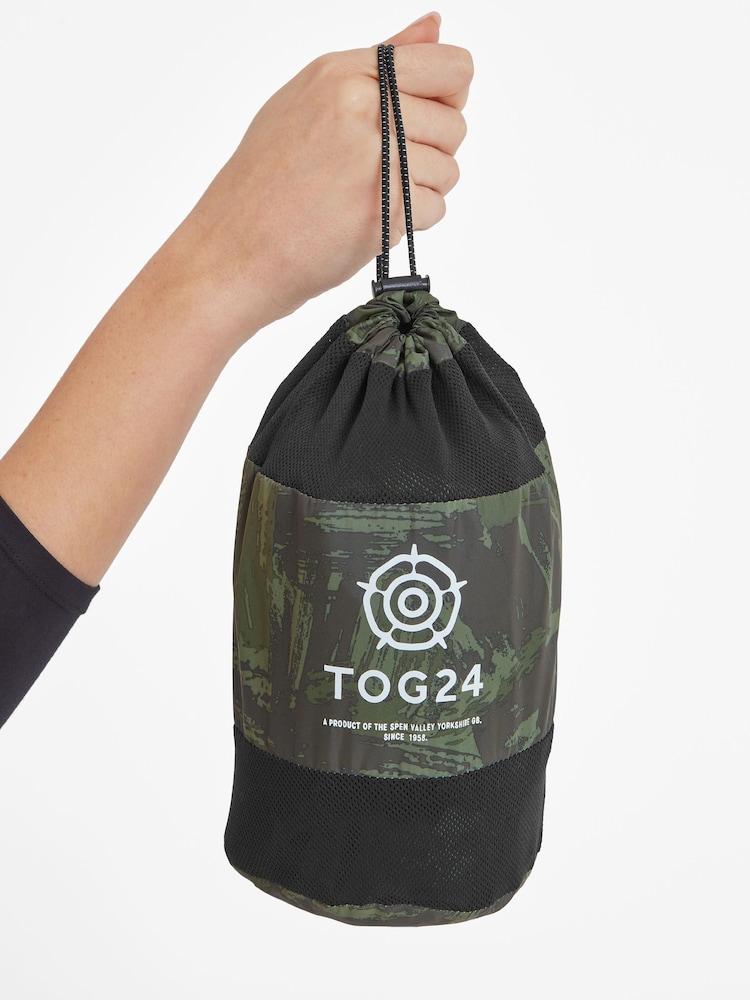 Tog 24 Green Drench Unisex Poncho Ultra-Marine Blue - Image 7 of 7