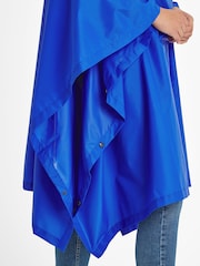 Tog 24 Blue Drench Unisex Poncho Ultra-Marine Blue - Image 5 of 7