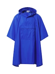 Tog 24 Blue Drench Unisex Poncho Ultra-Marine Blue - Image 6 of 7