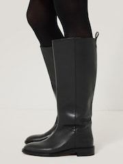 Jigsaw Black Heritage Leather Riding Boots - Image 4 of 6