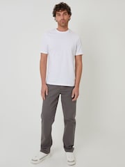 Grau - Threadbare Straight Leg Jeans With Stretch - Bild 3 von 5