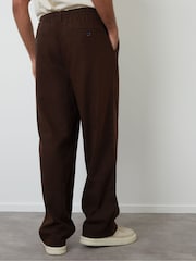 Threadbare Linen Blend Baggy Trousers - Imagen 2 de 4