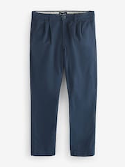 Threadbare Blue Relaxed Fit Stretch Chino Trousers - Image 5 of 5