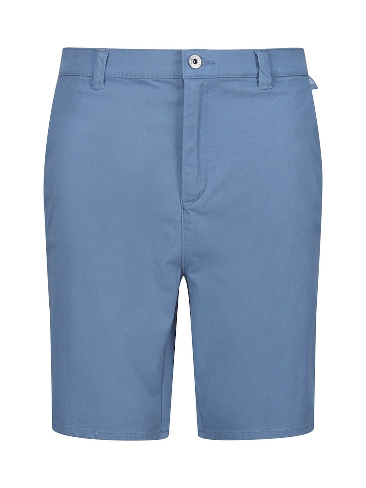Regatta Blue Mens Sabden Chino Shorts - Image 1 of 3 Regatta Blue Mens Sabden Chino Shorts - Image 1 of 3