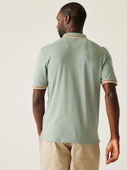 Regatta Green Mens Adryan Polo Shirt - Image 2 of 7