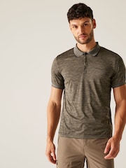 Темно-серый - Regatta Mens Remex II Jersey Polo Shirt - Image 1 of 7