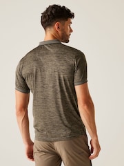 Темно-серый - Regatta Mens Remex II Jersey Polo Shirt - Image 2 of 7
